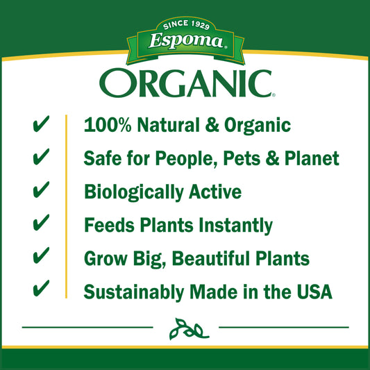 Espoma Organic Liquids Benefits - Photo Courtesy of Espoma
