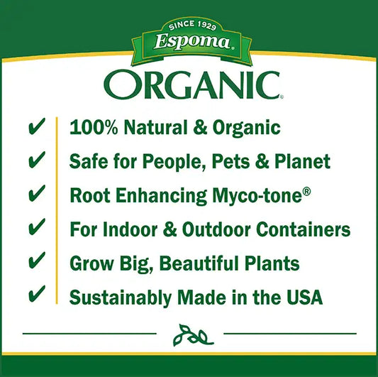 Espoma Organic Soil Benefits - Photo Courtesy of Espoma