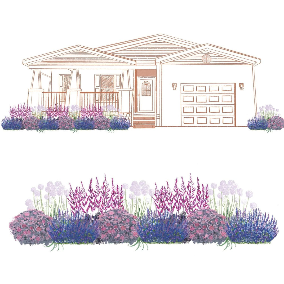 EZ Scapes™ - Rabbit Deterrent Sunscape - Garden Kit