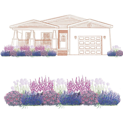 EZ Scapes™ - Rabbit Deterrent Sunscape - Garden Kit