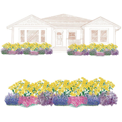 EZ Scapes™ - Sun-Loving & Deer Resistant #2 - Garden Kit